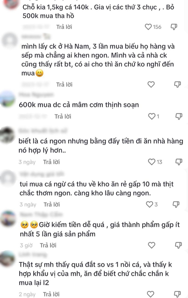 Xôn xao niêu cá kho Vũ Đại 600k dịp Tết: người chê giá cao không tương xứng, người khen “đắt xắt ra miếng là có thật - Ảnh 3.