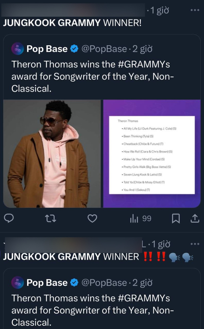 Jungkook thắng Grammy bất ngờ được nhắc đến rầm rộ trên MXH, phải chăng là sự thật? - Ảnh 1.