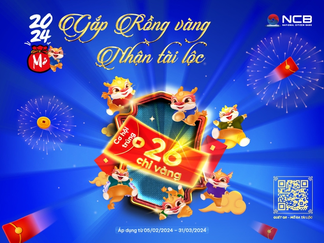 Chơi game vui, nhận quà khủng trên ứng dụng ngân hàng NCB iziMobile - Ảnh 1.