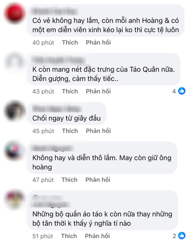 Netizen phản ứng tr&aacute;i chiều về T&aacute;o Qu&acirc;n 2024: Đổi mới nhưng mất chất - Ảnh 5.