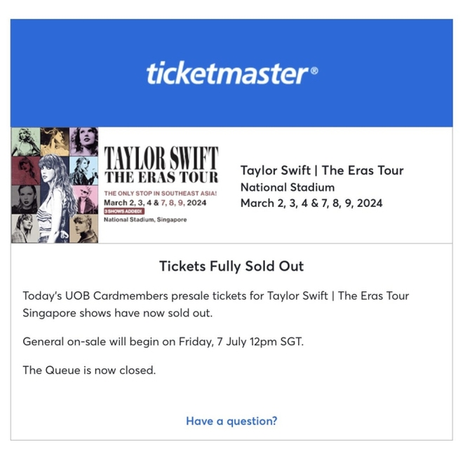 7749 kiếp nạn của fan Việt đu concert Taylor Swift tại Singapore: Chi phí đắt, điêu đứng vì vé bị hủy giờ chót, 1 mét vuông 10 kẻ lừa đảo! - Ảnh 4.