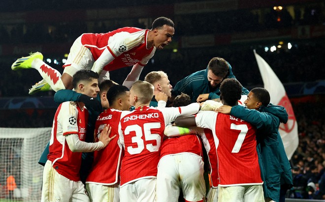 Kết quả C&uacute;p C1 ch&acirc;u &Acirc;u: Arsenal v&agrave; Barca gi&agrave;nh v&eacute; v&agrave;o tứ kết đầy kịch t&iacute;nh - Ảnh 2.