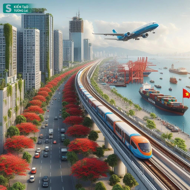 Tương lai choáng ngợp ở thành phố giàu top đầu Việt Nam có sân bay quốc tế, 6 tuyến đường sắt hiện đại - Ảnh 10.
