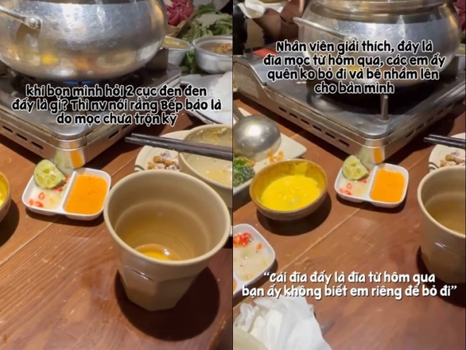 Đĩa mọc nhúng lẩu đính kèm chất thải chuột trong nhà hàng ở Hà Nội khiến khách kinh hãi, nghe nhân viên giải thích càng thêm rụng rời - Ảnh 2.