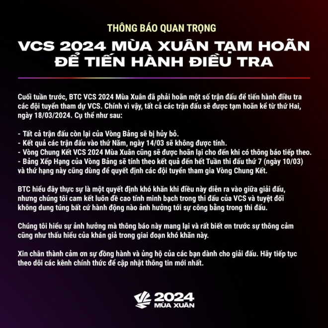 Esports Việt Nam sẽ thiệt hại gì nếu VCS bị huỷ toàn bộ? - Ảnh 1.