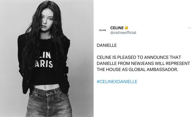 HOT: Celine tuyên Danielle (NewJeans) làm đại sứ toàn cầu, Lisa bị thế chỗ? - Ảnh 1.