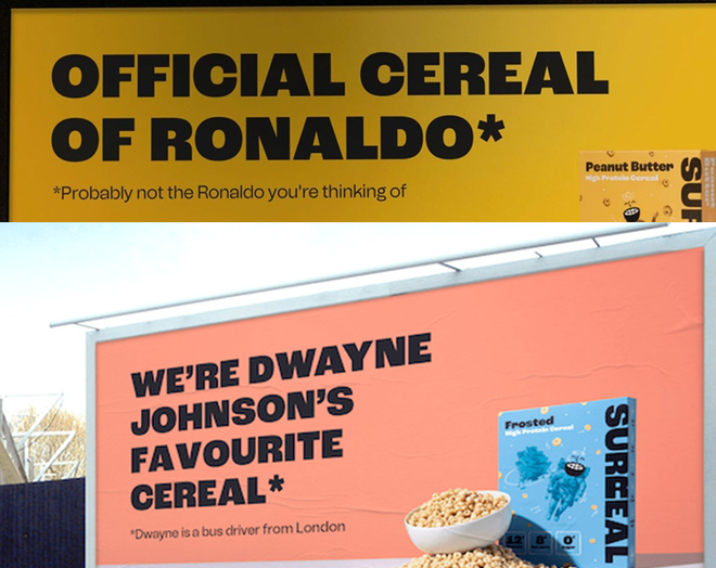 Surreal và Chiến dịch “mạo danh” kỳ lạ: Lạm dụng tên tuổi Ronaldo, Dwayne Johnson, Serena Williams… vẫn không bị tẩy chay, vụt sáng thành hiện tượng marketing hài hước đi kèm tranh cãi - Ảnh 4.