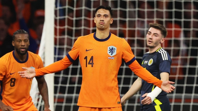 Kết quả bóng đá 23/3: Hà Lan thắng đậm Scotland, Tây Ban Nha thua Colombia - Ảnh 1.