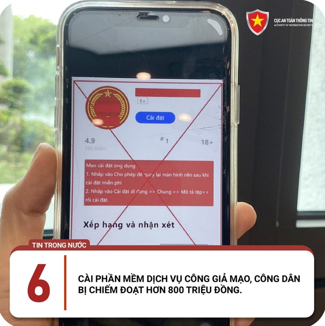 Cảnh b&aacute;o những h&igrave;nh thức lừa đảo xuất hiện tr&ecirc;n kh&ocirc;ng gian mạng tuần qua - Ảnh 6.