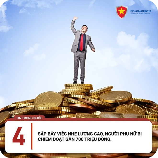 Cảnh b&aacute;o những h&igrave;nh thức lừa đảo xuất hiện tr&ecirc;n kh&ocirc;ng gian mạng tuần qua - Ảnh 4.