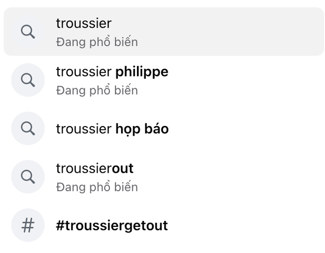 Hashtag TroussierOut dậy sóng mạng xã hội - Ảnh 5.