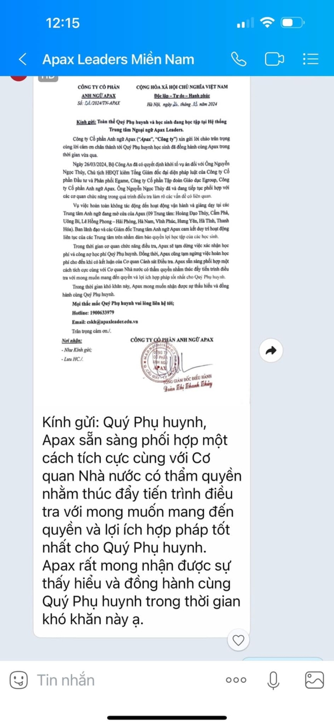 Phụ huynh Apax Leaders đắng lòng: Nộp hơn 100 triệu học phí, đấu tranh ròng rã 2 năm rồi đòi được số tiền ít đến... ngã ngửa! - Ảnh 2.