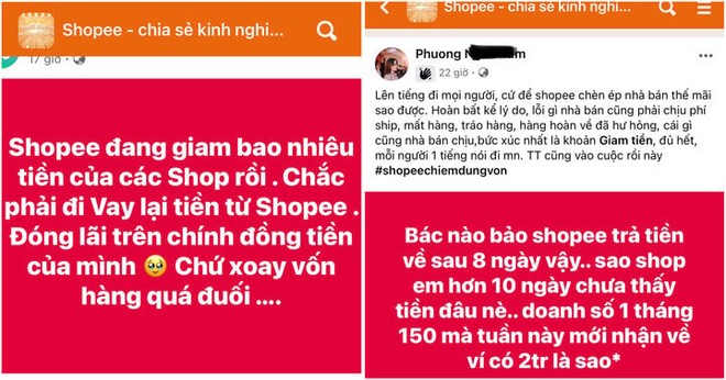 Kéo dài thời gian đổi trả hàng, Shopee bị nghi ôm vốn của người bán - Ảnh 2.