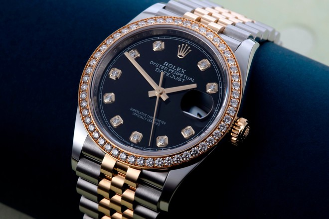 Quang Hải đeo đồng hồ Rolex đính kim cương có giá hơn 600 triệu trong lễ cưới - Ảnh 6.