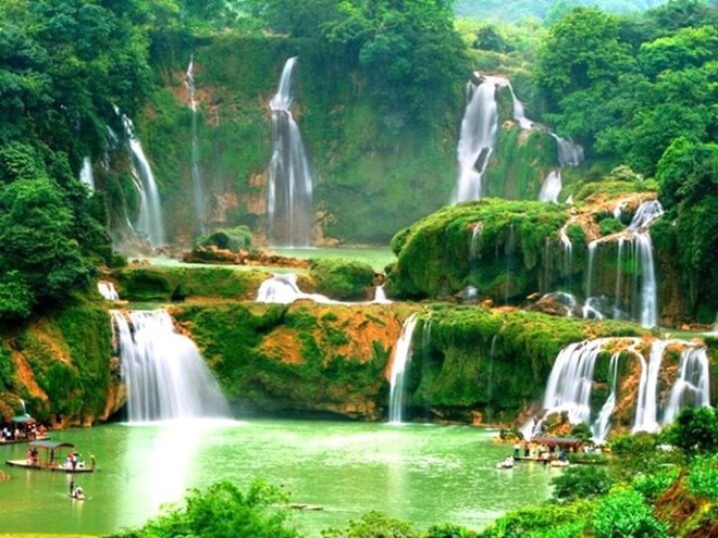 Chiêm ngưỡng con thác lớn nhất Việt Nam đẹp như tranh vẽ - Ảnh 4.