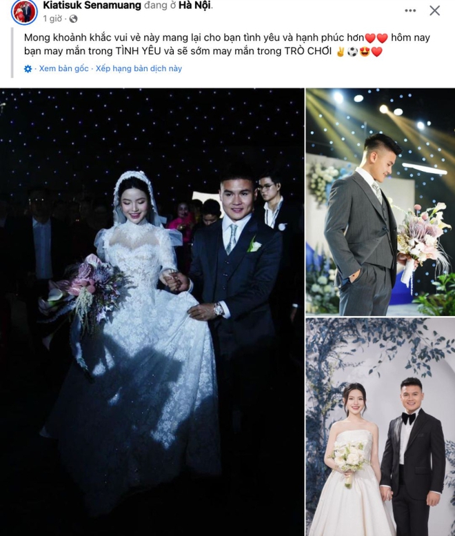 HLV Park Hang-seo quậy đục nước khi ăn cưới Quang Hải: Hết gọi Văn Hậu là thằng nhóc lớn đầu cần vợ chăm đến dí Duy Mạnh đi muộn - Ảnh 4.