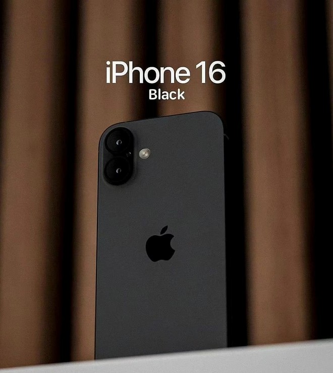 iPhone 16 màu đen đẹp mãn nhãn - Ảnh 2.