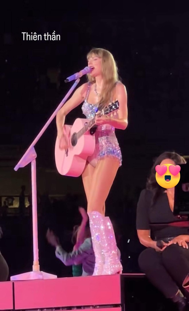 Chị em Thiều Bảo Trâm check-in concert Taylor Swift, flex vị trí vé xịn xò để đu idol - Ảnh 4.