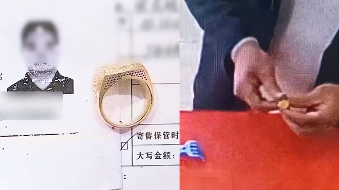 Mua lại chiếc nhẫn vàng của khách với giá hơn 27 triệu đồng, ông chủ tiệm kim hoàn phẫn uất khi phát hiện bên trong có chất lạ - Ảnh 2.