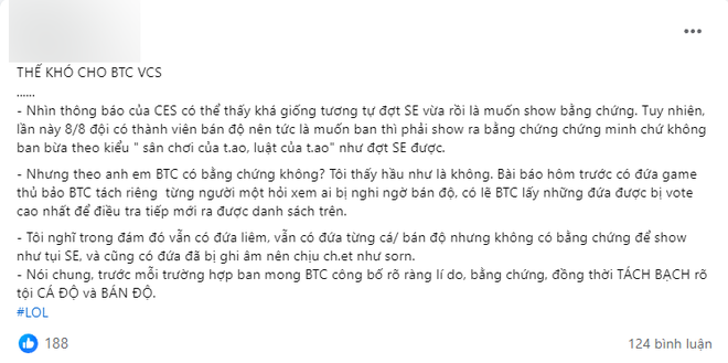 Playoffs VCS Mùa Xuân 2024 vẫn khởi tranh nhưng tương lai đen tối nhất vẫn đang chờ LMHT Việt - Ảnh 7.