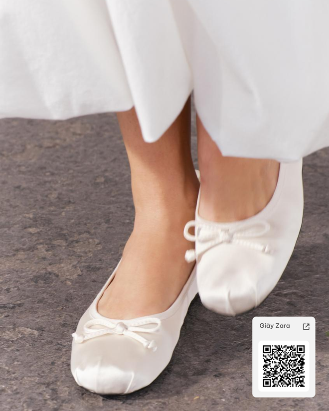Ballet shoes vẫn là hot item đáng chú ý trong mùa xuânhè 2024