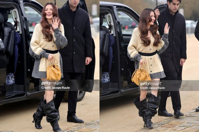 Dàn sao Thái qua “ống kính hung thần” Getty Images ở Paris Fashion Week: Lisa thần thái ngút ngàn, Baifern - Mai Davika và các mỹ nhân khác thì sao? - Ảnh 10.