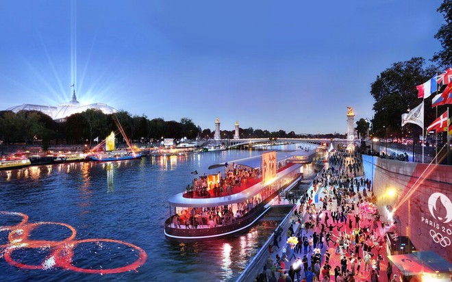 L&yacute; do Lễ khai mạc Olympic Paris 2024 giảm gần một nửa số người tham dự - Ảnh 1.