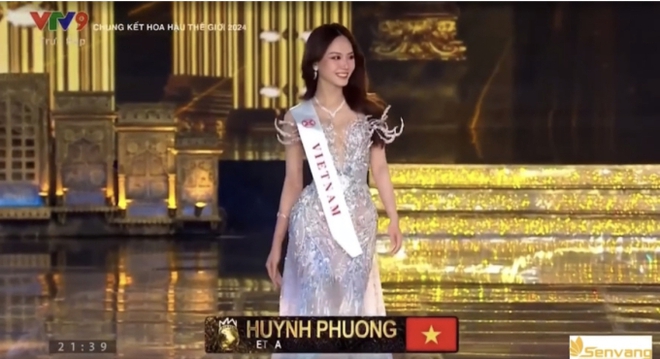 Chung kết Miss World 2024: Mai Phương khoe sắc vóc gợi cảm trong phần thi dạ hội, xuất hiện 7 giây gây sốt bên dàn đối thủ - Ảnh 6.
