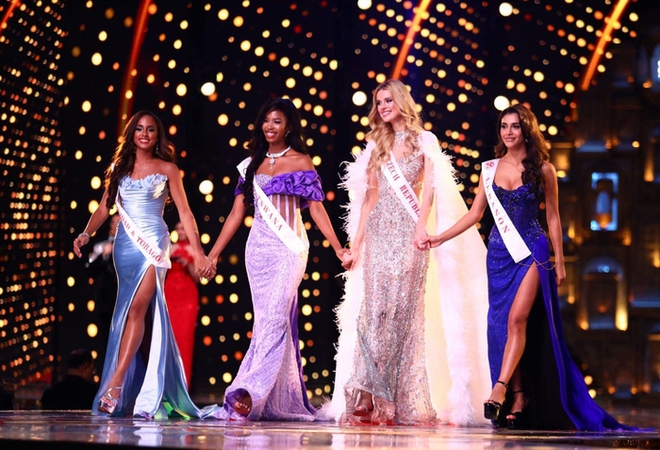 Người đẹp Cộng hòa Czech đăng quang Miss World 2024, Mai Phương lộ diện sau khi trượt Top 12 - Ảnh 5.
