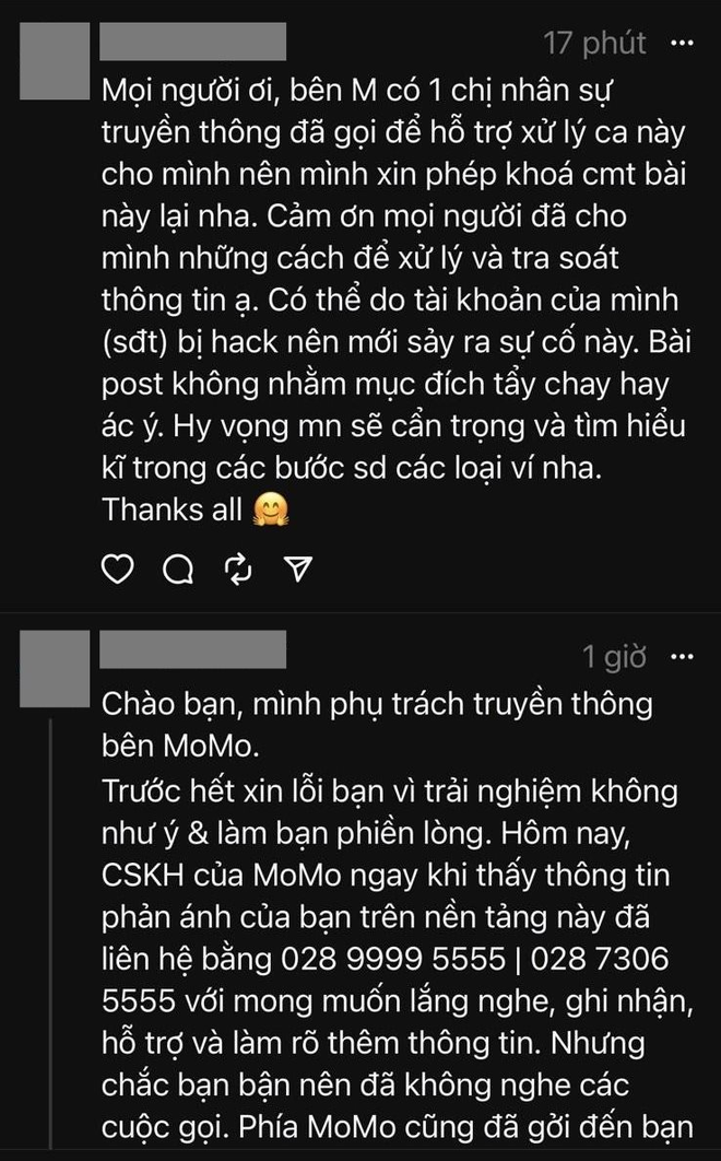 Vụ kh&aacute;ch h&agrave;ng bỗng dưng nợ gần 1,2 triệu đồng do V&iacute; Trả Sau: MoMo ch&iacute;nh thức l&ecirc;n tiếng - Ảnh 2.