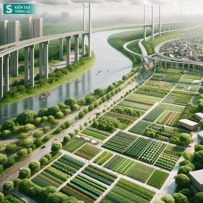 Ngắm TP ven s&ocirc;ng Hồng đẹp ngoạn mục trong tương lai ở H&agrave; Nội - s&aacute;nh ngang với Seoul, Thượng Hải? - Ảnh 10.