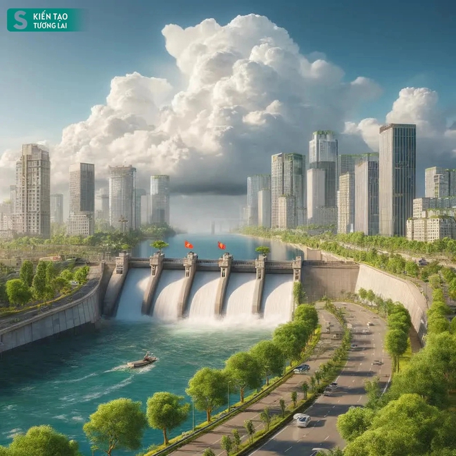 Ngắm TP ven s&ocirc;ng Hồng đẹp ngoạn mục trong tương lai ở H&agrave; Nội - s&aacute;nh ngang với Seoul, Thượng Hải? - Ảnh 7.