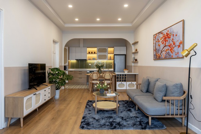 Chi 290 triệu đồng cải tạo căn hộ 10 năm tuổi ở chung cư Dream Town, T&acirc;y Mỗ: Lột x&aacute;c th&agrave;nh diện mạo mới, hiệu quả đến từng g&oacute;c nhỏ - Ảnh 3.