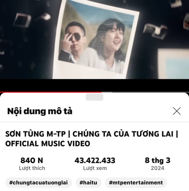 Sơn Tùng đang từ #1 bất ngờ văng khỏi Top Trending một cách khó hiểu, bỗng nhiên lập thêm 1 kỉ lục mới? - Ảnh 4.