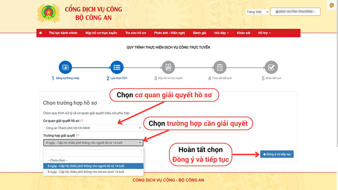 ‏Cách làm hộ chiếu online, nhận ngay tại nhà‏ - Ảnh 7.