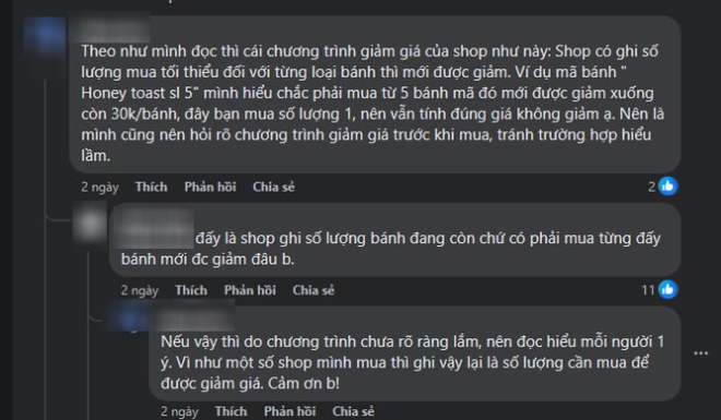 Tiệm b&aacute;nh ngọt th&ocirc;ng b&aacute;o khuyến m&atilde;i g&acirc;y l&uacute; v&igrave; qu&aacute; vắn tắt khiến kh&aacute;ch ấm ức b&oacute;c phốt: D&acirc;n mạng chia phe, b&ecirc;nh ai mới đ&uacute;ng? - Ảnh 5.