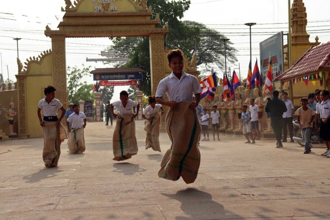 Không khí đón Tết cổ truyền Chol Chhnam Thmey của người Campuchia - Ảnh 3.