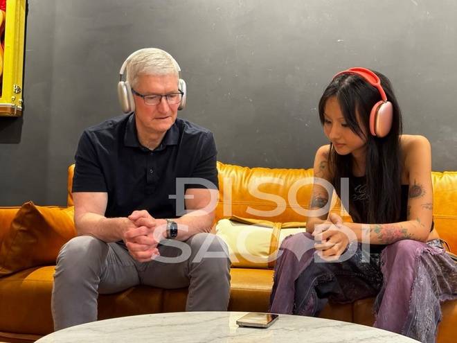 Suboi khoe visual nổi bật trong buổi gặp gỡ đặc biệt với CEO Tim Cook tại Hà Nội - Ảnh 10.