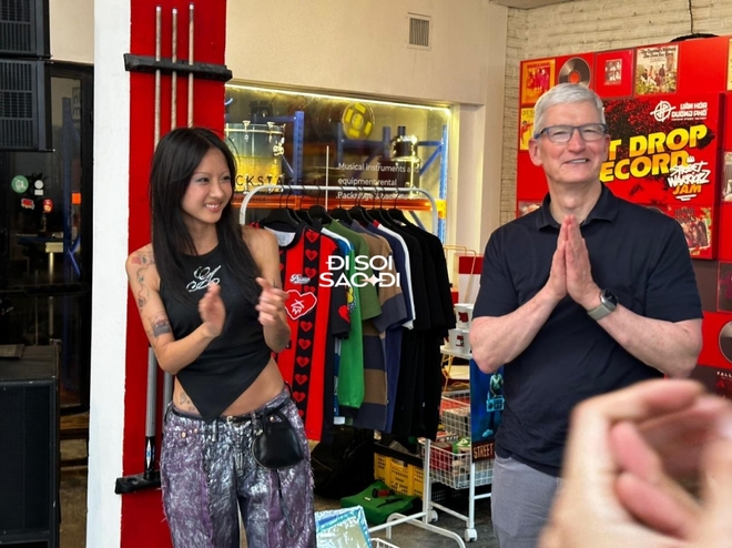 Suboi và Việt Max gặp gỡ Tim Cook, nữ rapper bật ca khúc tiếng Việt nào cho CEO Apple nghe? - Ảnh 7.