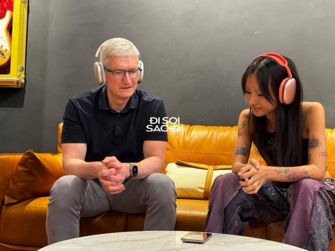 Suboi và Việt Max gặp gỡ Tim Cook, nữ rapper bật ca khúc tiếng Việt nào cho CEO Apple nghe? - Ảnh 6.