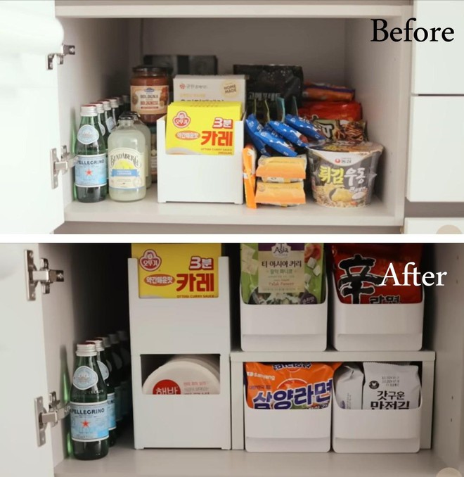 Bằng 4 mẹo n&agrave;y, b&agrave; nội trợ H&agrave;n Quốc c&oacute; thể sắp xếp rất gọn g&agrave;ng trong căn bếp nhỏ - Ảnh 2.