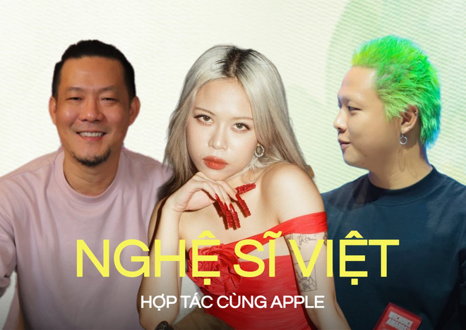 Dàn nghệ sĩ Việt từng hợp tác với Apple, gọi tên một đạo diễn và một nữ ca sĩ trẻ! - Ảnh 1.