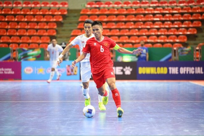 Đội tuyển Việt Nam bị Myanmar cầm hòa ở Futsal Asian Cup 2024 - Ảnh 2.