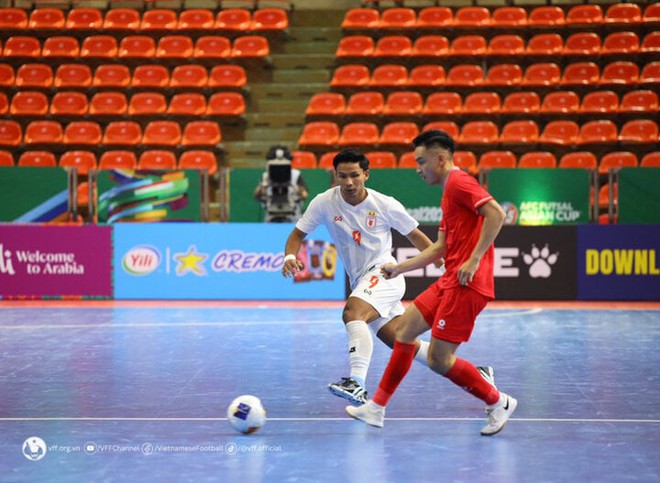 Đội tuyển Việt Nam bị Myanmar cầm hòa ở Futsal Asian Cup 2024 - Ảnh 1.