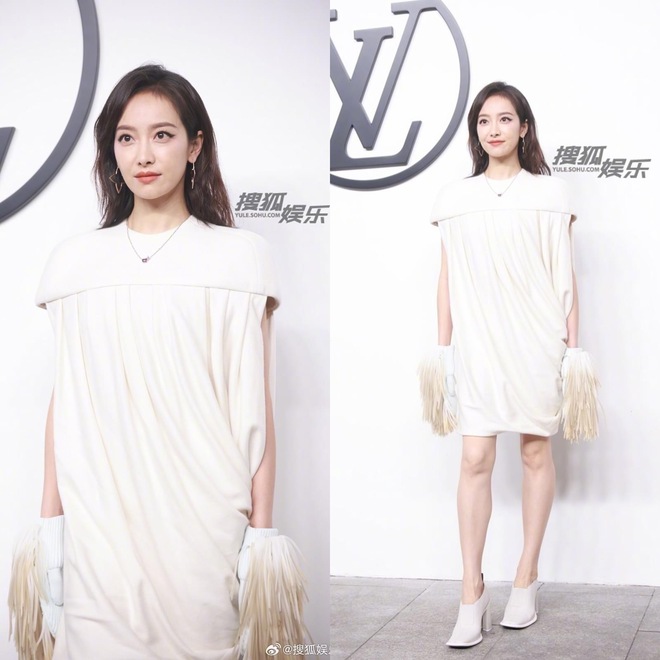 Lưu Diệc Phi diện váy dìm dáng, Châu Đông Vũ xuất hiện hậu lùm xùm bị tố chảnh choẹ tại show thời trang - Ảnh 7.
