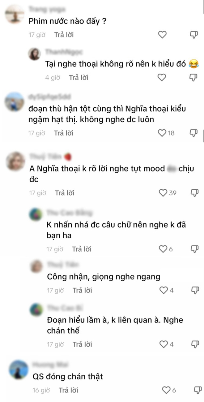 Nam chính phim Việt giờ vàng thoại như ngậm hột thị, netizen tuyệt vọng chẳng hiểu đang nói gì - Ảnh 4.