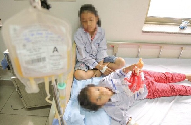 Những đứa trẻ phải sống nhờ máu người khác - Ảnh 1.