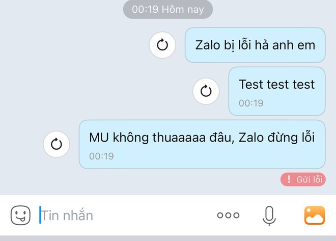 Nóng: Zalo bất ngờ bị lỗi giữa đêm, hoàn toàn không gửi được tin nhắn, hình ảnh! - Ảnh 3.