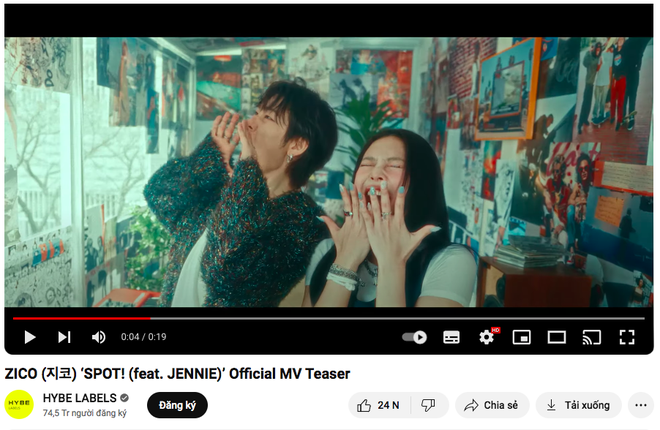 Jennie khoe visual đúng 3 giây trong teaser MV cùng Zico nhưng netizen lại dậy sóng vì 1 điều! - Ảnh 4.