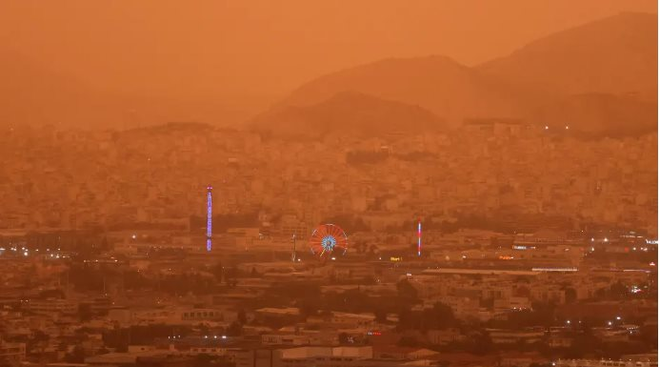 Thủ đô một quốc gia bất ngờ chuyển sang màu đỏ cam như trong phim viễn tưởng: Điều gì phía sau hiện tượng kỳ thú này? - Ảnh 3.